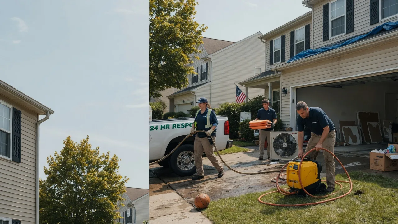 Emergency Water Damage Restoration in Hanover, PA near me